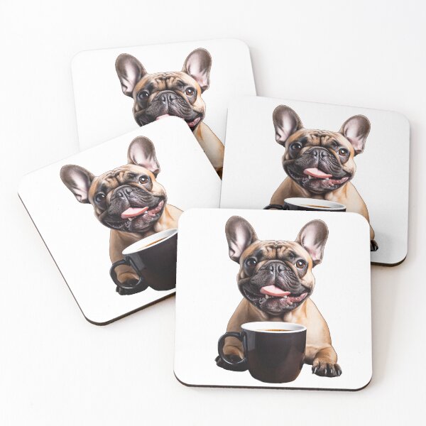 Item preview, French Bulldog Frenchie Coffee for Caffeine Lovers  designed and sold by ClawedCreations.