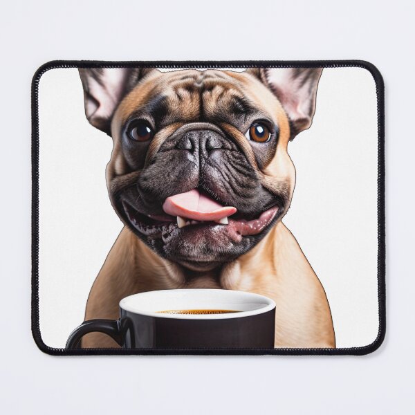 Item preview, French Bulldog Frenchie Coffee for Caffeine Lovers  designed and sold by ClawedCreations.