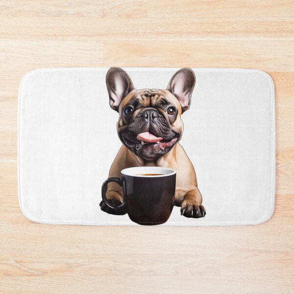 Item preview, French Bulldog Frenchie Coffee for Caffeine Lovers  designed and sold by ClawedCreations.