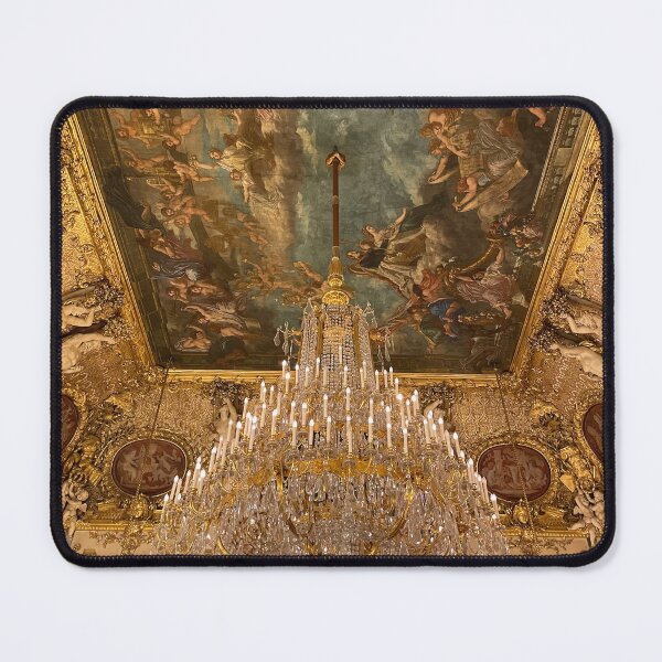 Artikelvorschau, Louvre Ceiling Fresco with Chandelier entworfen und verkauft von kathrynhw.