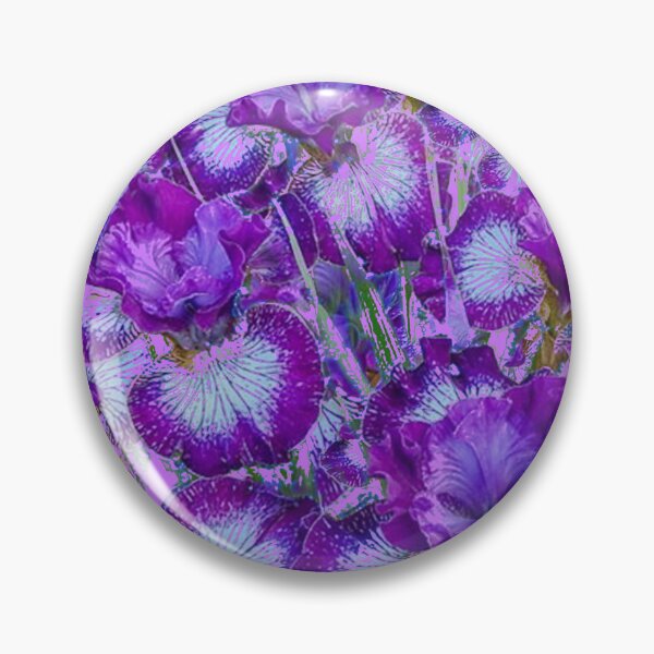 Item preview, LILAC PURPLE SIBERIAN IRIS FLOWERS GARDEN ART designed and sold by sharlesart.