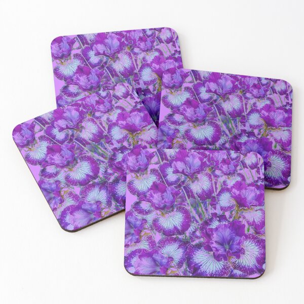 Item preview, LILAC PURPLE SIBERIAN IRIS FLOWERS GARDEN ART designed and sold by sharlesart.