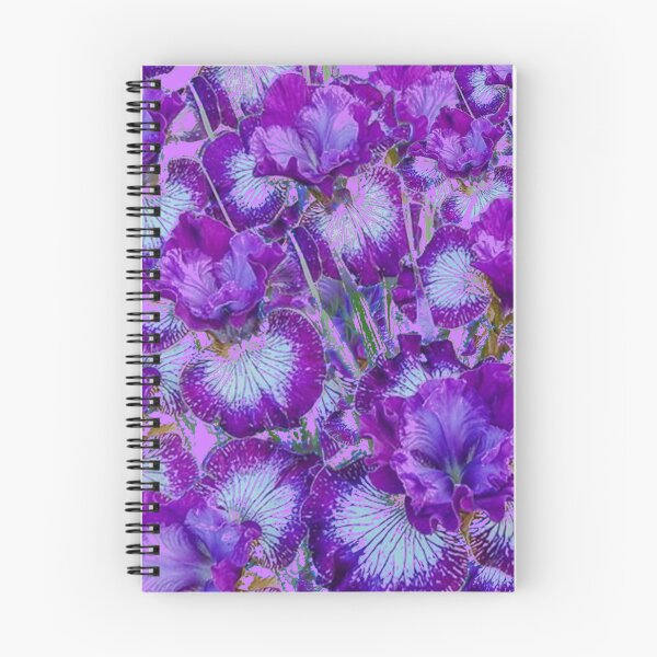Item preview, LILAC PURPLE SIBERIAN IRIS FLOWERS GARDEN ART designed and sold by sharlesart.