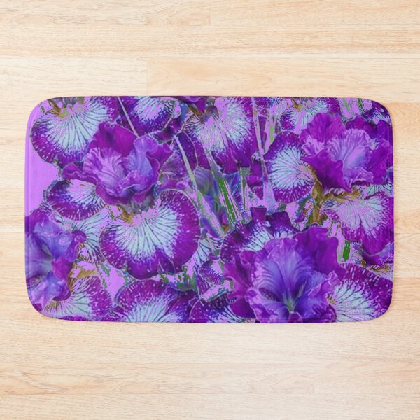 Item preview, LILAC PURPLE SIBERIAN IRIS FLOWERS GARDEN ART designed and sold by sharlesart.