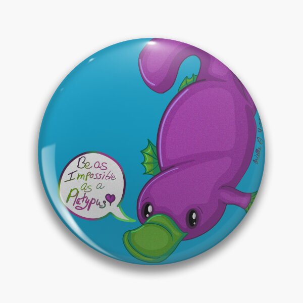 Item preview, Purple Platypus designed and sold by Gryphongrl.