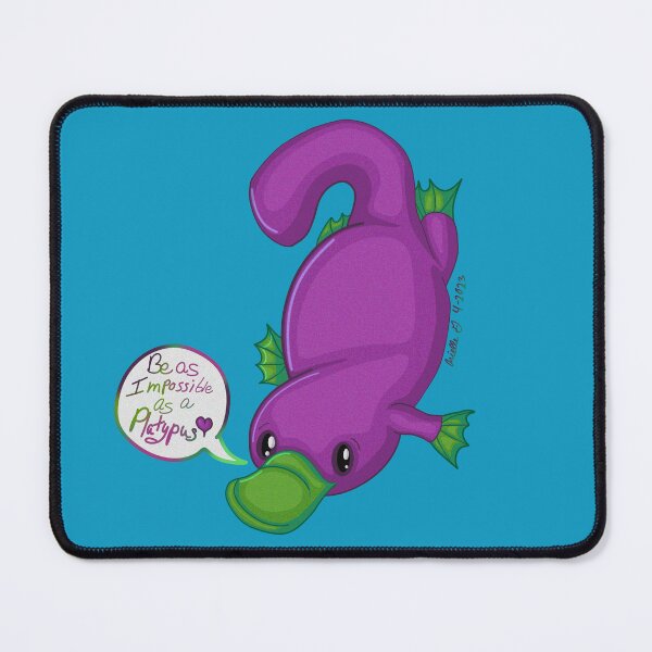 Item preview, Purple Platypus designed and sold by Gryphongrl.