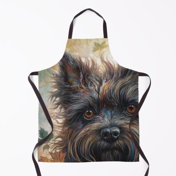 Item preview, Affenpinscher Floral Dog Art 5 designed and sold by DiatomDesigns.