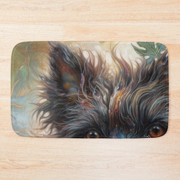 Item preview, Affenpinscher Floral Dog Art 5 designed and sold by DiatomDesigns.