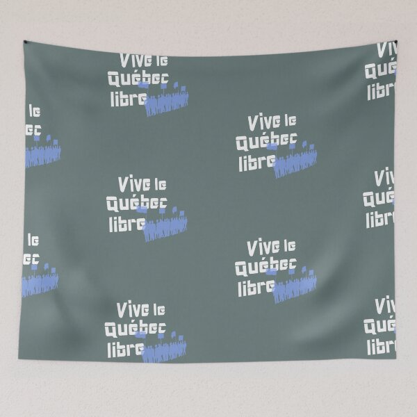 Item preview, Vive le Québec libre designed and sold by lobodelnoir.