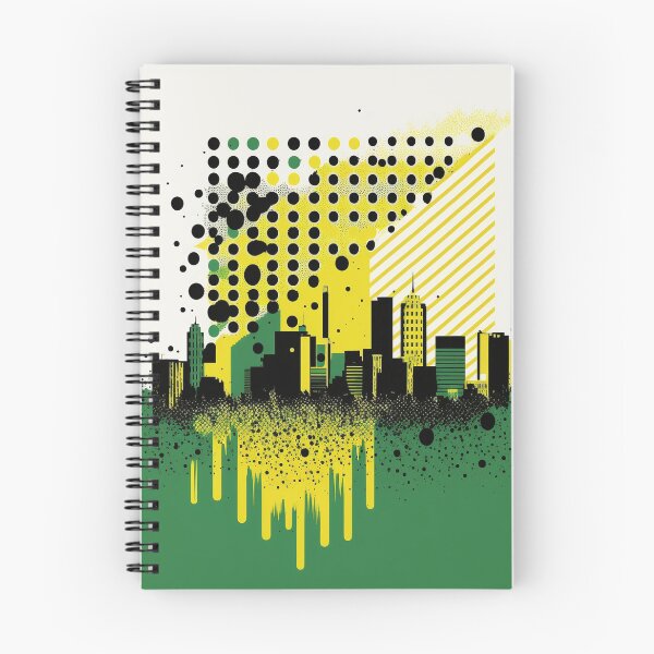 Item preview, Dotted Cityscape Geometry designed and sold by IntrigueArt.
