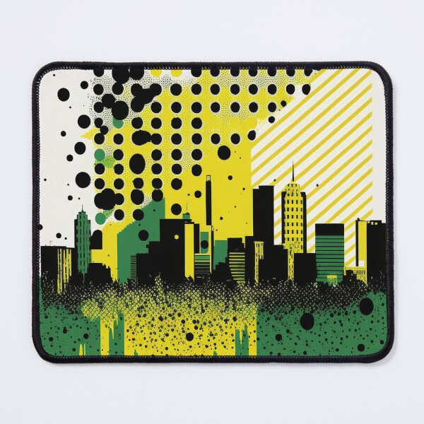 Item preview, Dotted Cityscape Geometry designed and sold by IntrigueArt.