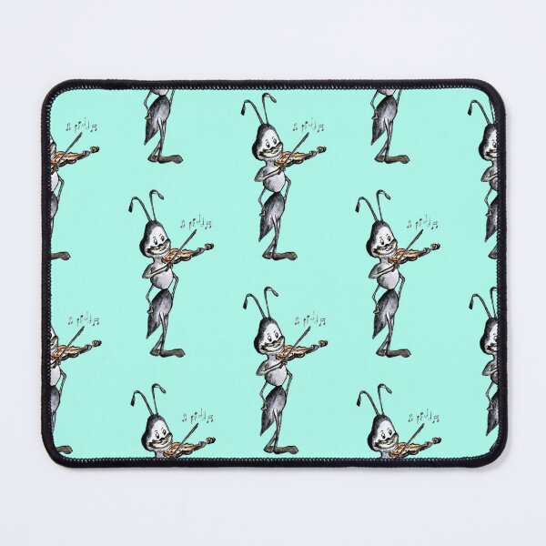 Item preview, Ant plays the violin, watercolor, finart designed and sold by janianna.