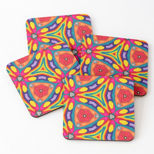 Item preview, Rainbow Road x Flower Power designed and sold by LinesAreDrawn.