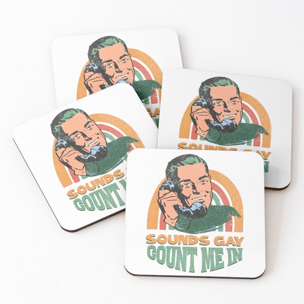 Item preview, Sounds Gay Count Me In! designed and sold by Studio Bankai.
