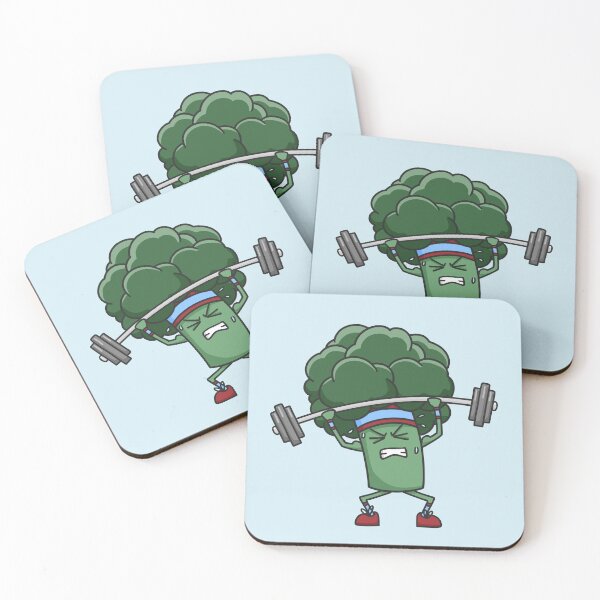 Item preview, Health Food: Barbell Broccoli designed and sold by kabocha-chan.