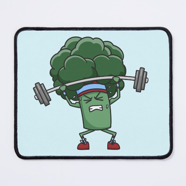 Item preview, Health Food: Barbell Broccoli designed and sold by kabocha-chan.