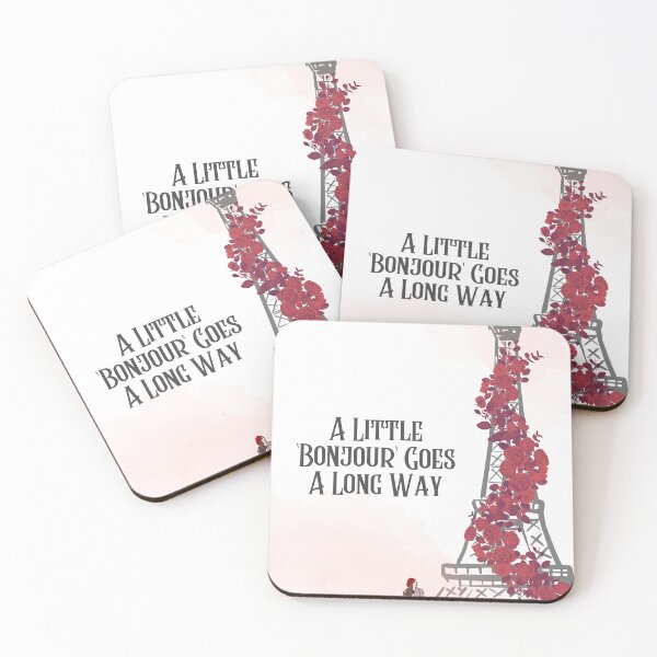 Item preview, EMILY IN PARIS A Little Bonjour Goes A Long Way designed and sold by MasterpieceMash.