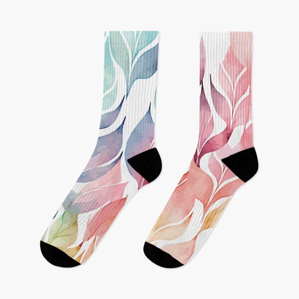 Item preview, A Watercolor of Leaves in Soft Colors - Watercolor Leaves and Trees designed and sold by GVRDesign.