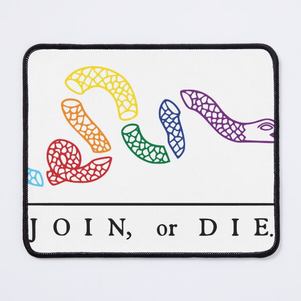Item preview, Join, or Die designed and sold by mountainherder.
