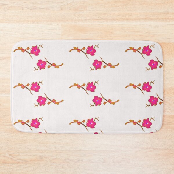 Item preview, Orchids on pink chalk designed and sold by efgracearts.