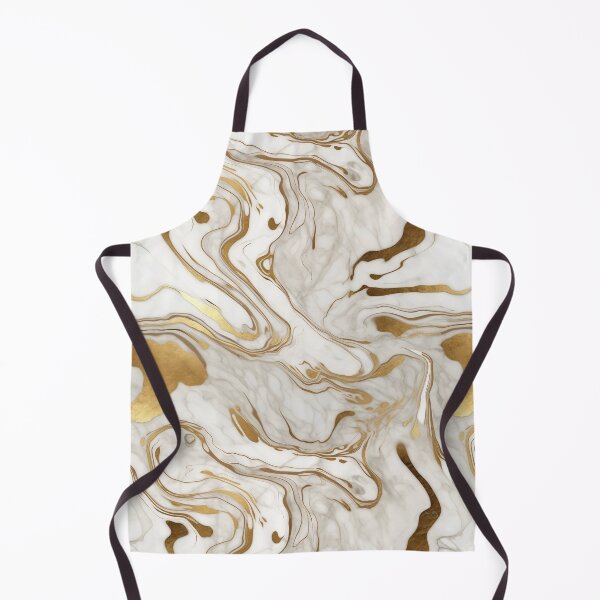Item preview, White Marble with gold veins designed and sold by TheArtfulNook.