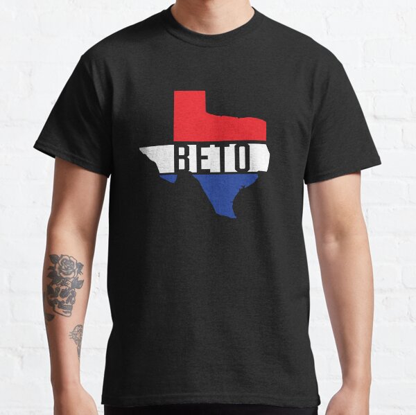 Beto Texas Red White Blue Patriotic T-Shirt For President Democrat Classic T-Shirt