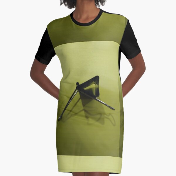 Iron Insect Graphic T-Shirt Dress