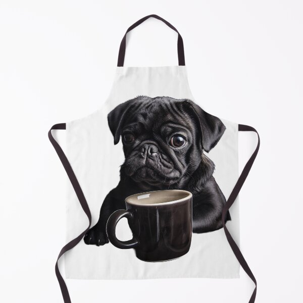 Item preview, Pug and Coffee for Caffeine Lovers designed and sold by ClawedCreations.