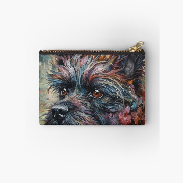 Item preview, Affenpinscher Floral Dog Art 6 designed and sold by DiatomDesigns.
