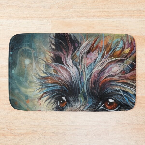 Item preview, Affenpinscher Floral Dog Art 6 designed and sold by DiatomDesigns.