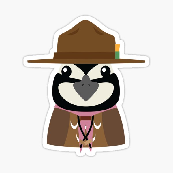 Aperçu de l'œuvre Patrouilleur de Bobwhite à badge de bois - Scouts - Baden Powell créée et vendue par Tyson Carter.