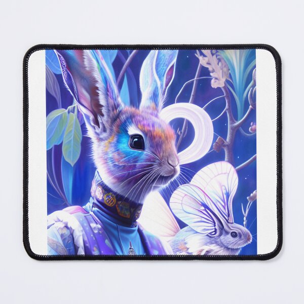 Item preview, Easter Cute Rabbit In Wild Floral  designed and sold by Nicesiri.