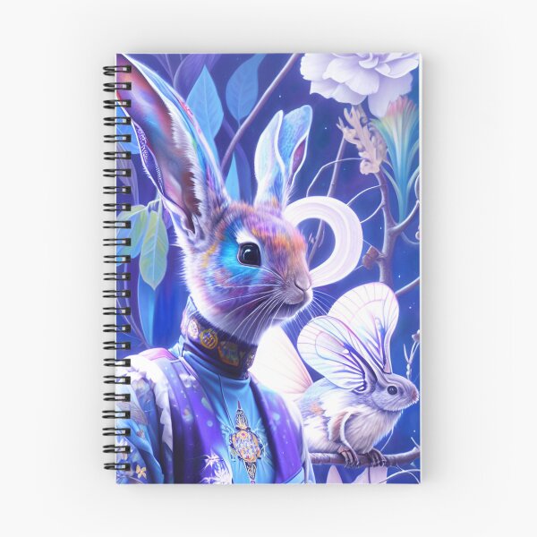 Item preview, Easter Cute Rabbit In Wild Floral designed and sold by Nicesiri.