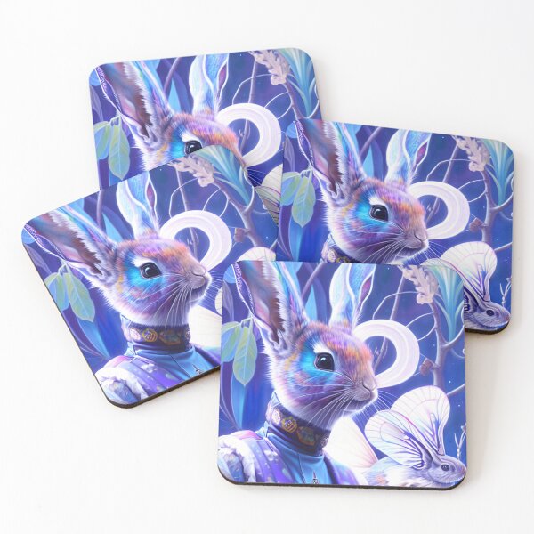 Item preview, Easter Cute Rabbit In Wild Floral  designed and sold by Nicesiri.