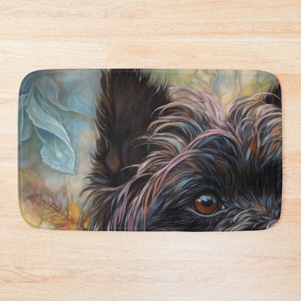 Item preview, Affenpinscher Floral Dog Art 7 designed and sold by DiatomDesigns.