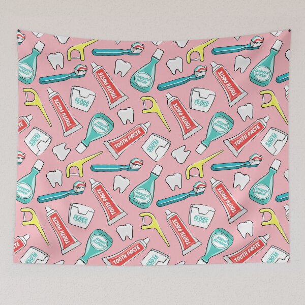 Item preview, dental hygiene - pink designed and sold by littlearrow.