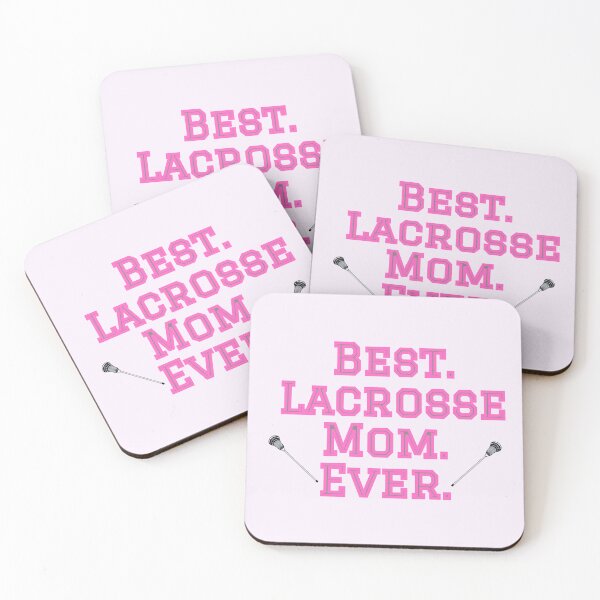 Item preview, Best Lacrosse Mom pink designed and sold by cmd-art.