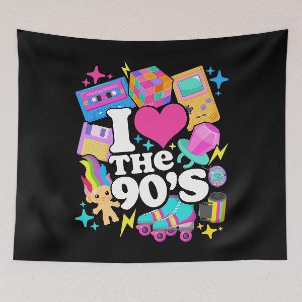 Item preview, I Love The 90's Retro 90s Costume designed and sold by petestyles.