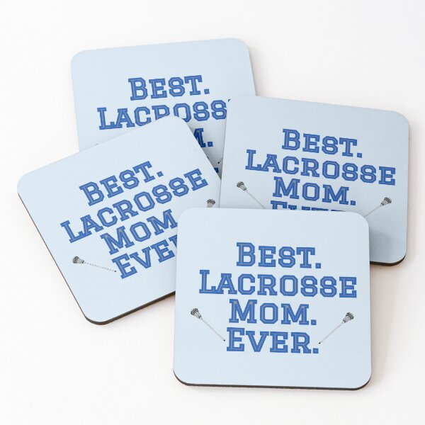 Item preview, Best Lacrosse Mom blue designed and sold by cmd-art.