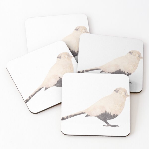 Item preview, Pink sky bird collage designed and sold by Anna Lemos.