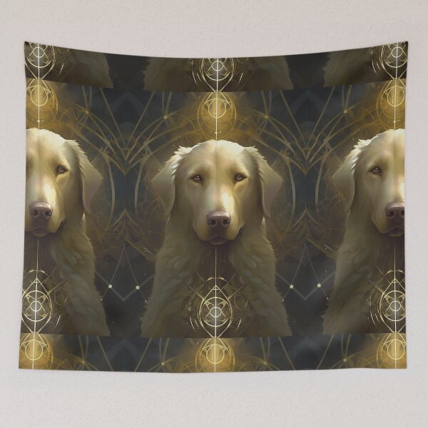 Item preview, Holy Labrador  Dog designed and sold by BoreasArts.