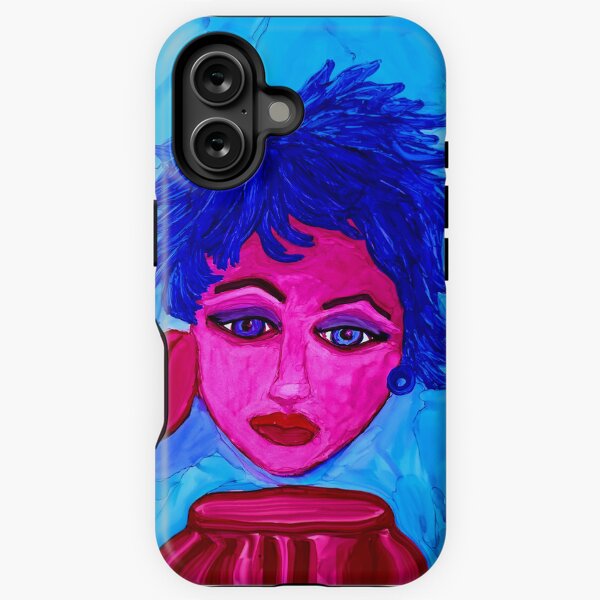 Pink Lady of the Djinn iPhone Tough Case