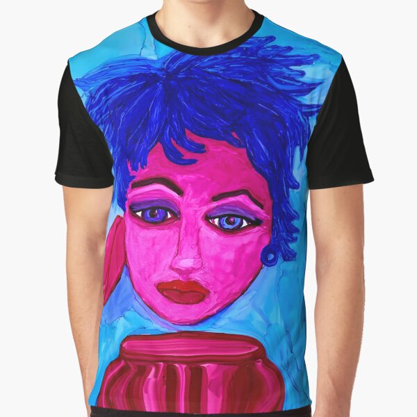 Pink Lady of the Djinn Graphic T-Shirt