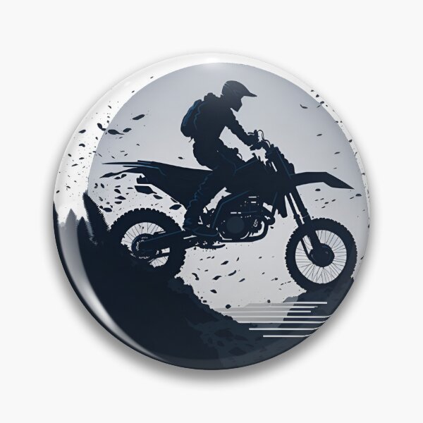 Item preview, Motorcycle Motocross X Silhouette Black Vector #2 designed and sold by rockyRG.