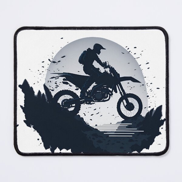Item preview, Motorcycle Motocross X Silhouette Black Vector #2 designed and sold by rockyRG.