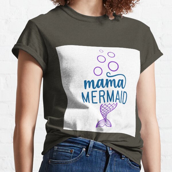 mermaid maternity shirt