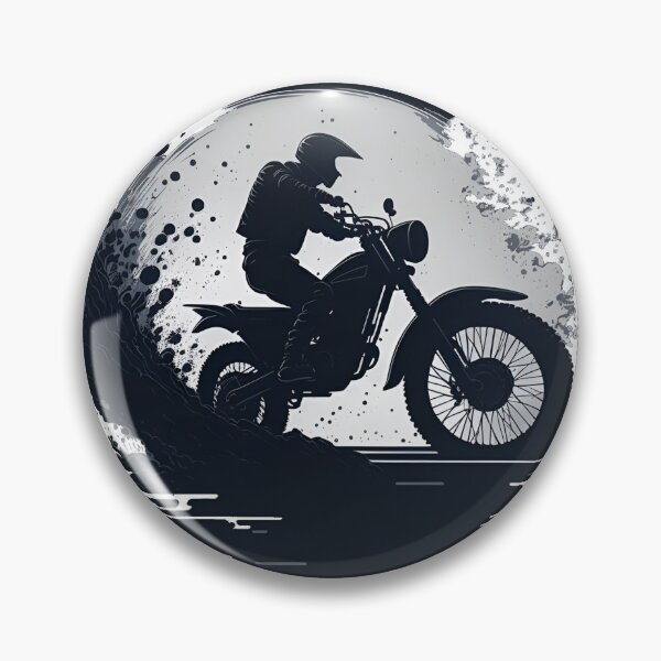 Item preview, Motorcycle Motocross X Silhouette Black Vector #3 designed and sold by rockyRG.
