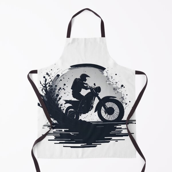 Item preview, Motorcycle Motocross X Silhouette Black Vector #3 designed and sold by rockyRG.