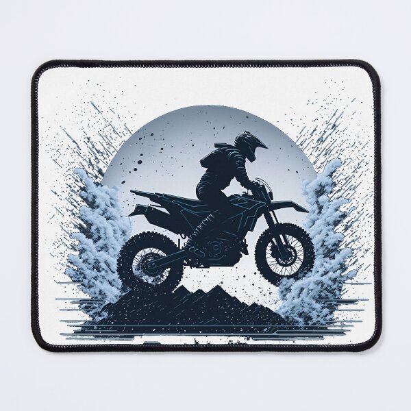 Item preview, Motorcycle Motocross X Silhouette Black Vector #5 designed and sold by rockyRG.