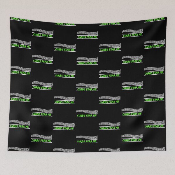 Item preview, Curbs Fear Me designed and sold by WoodburyLake.